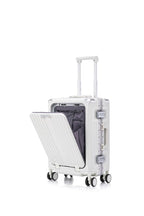 Valise Cabine Multifonction en (polycarbonate) 3-en-1 – Port Gobelet, Compartiment PC et Port USB