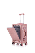 Valise Cabine Multifonction en (polycarbonate) 3-en-1 – Port Gobelet, Compartiment PC et Port USB