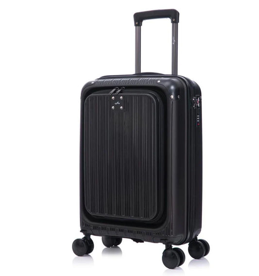 valise cabine en polypropylène avec compartiment laptop