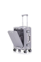 Valise Cabine Multifonction en (polycarbonate) 3-en-1 – Port Gobelet, Compartiment PC et Port USB