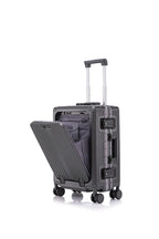 Valise Cabine Multifonction en (polycarbonate) 3-en-1 – Port Gobelet, Compartiment PC et Port USB