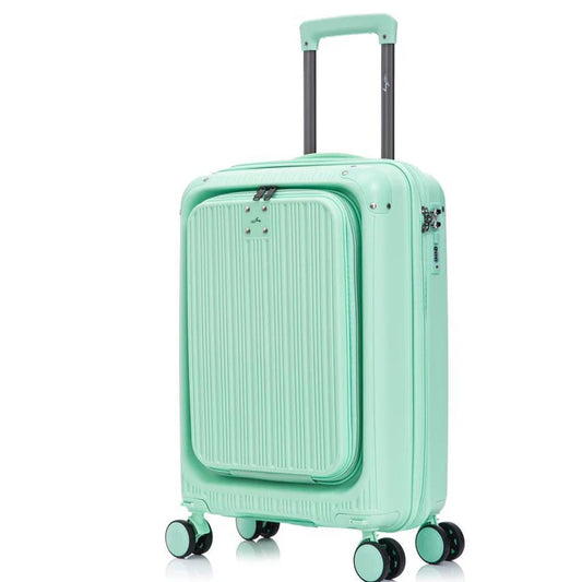 valise cabine en polypropylène avec compartiment laptop