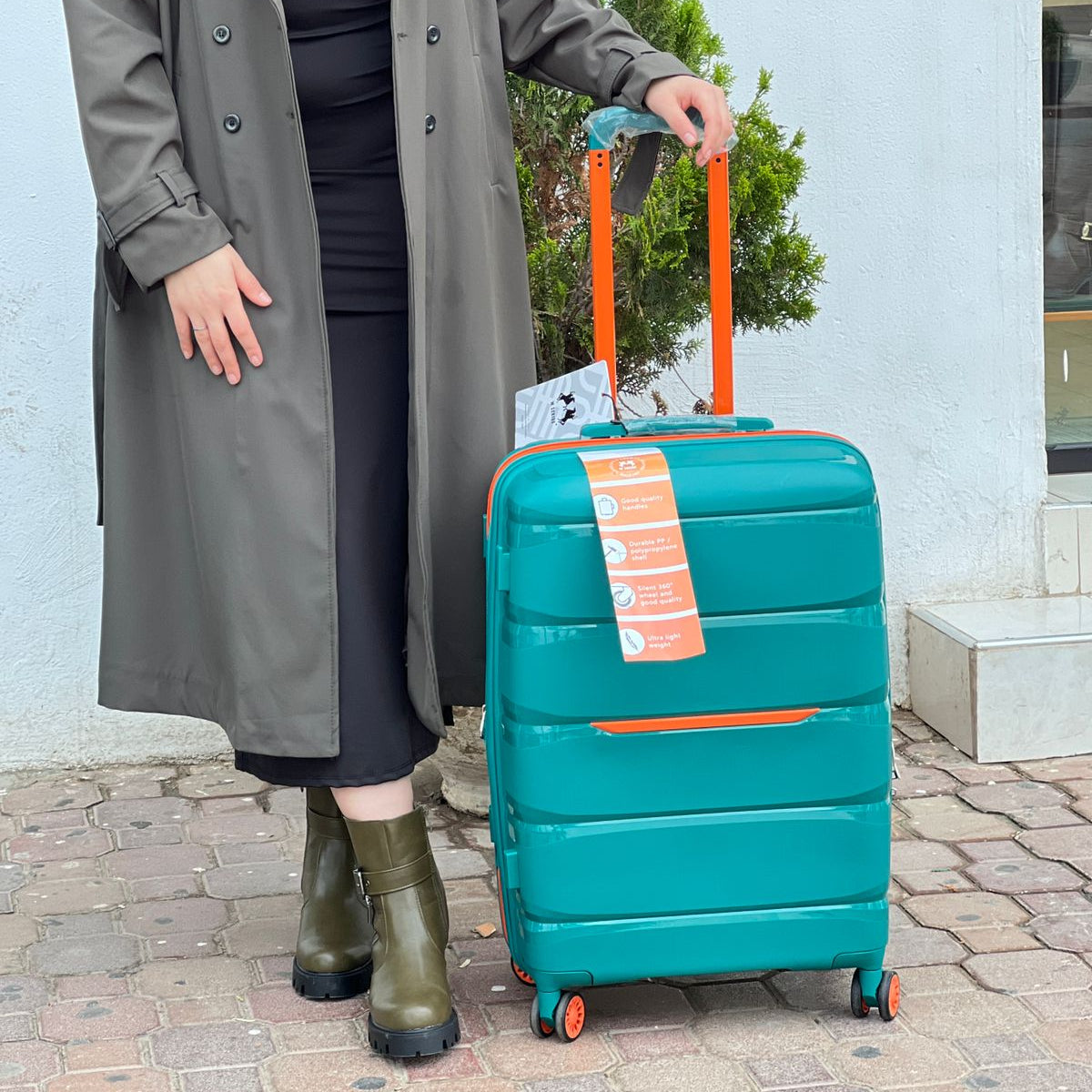 Valise en polypropylène de bonne qualité