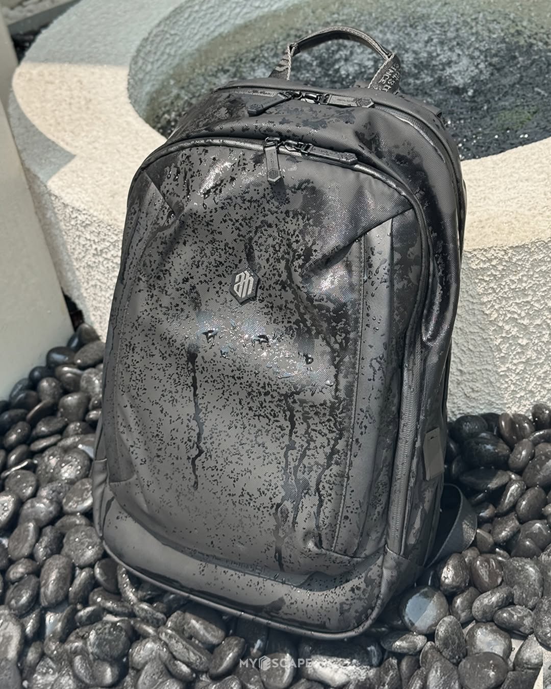 Sac à dos Arctic Hunter - Sac pour ordinateur portable - Zwart - Léger et solide