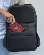 Sac à dos Arctic Hunter - Sac pour ordinateur portable - Zwart - Léger et solide